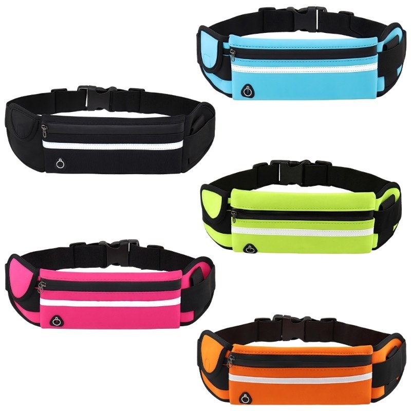 OPP Anti Theft การออกกําลังกายเอว Pack Ultralight Construction สายรัดปรับได้สําหรับเดินป่าและพายเรือ