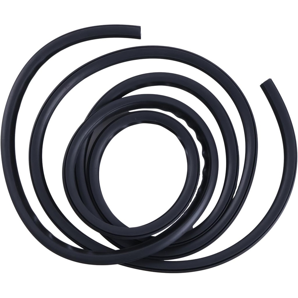 HOLDWELL กระจกหน้าด้านบน Moulding Seal 51-31-7-008-911 51317008911 เข้ากันได้กับ BMW E63 E64 6-Serie