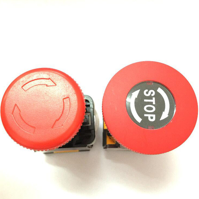 ปุ่มหยุดด่วนของพอร์ตเซี่ยงไฮ้ LA239 (A) (LA38.9) รีเซ็ตหมุน ของแท้ LA38-11ZS หัวเห็ด