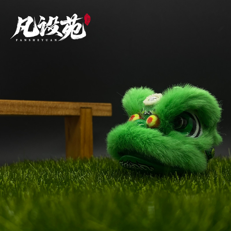 Lion Youth Car Jewelry Lion-wakening Center Console Jewelry Creative Unique Influencer กวางตุ้งของขว