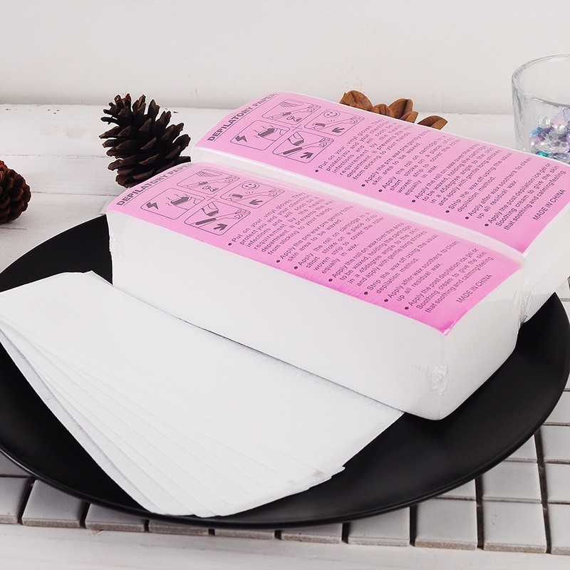 BAZZR COD ผ้าแว็กซ์ขน กระดาษแว็กซ์กำจัดขน ห่อ/100 แผ่น พร้อมส่ง ผ้าแว็กซ์ขน กระดาษแว็กซ์กำจัดขน - รูปที่ 2