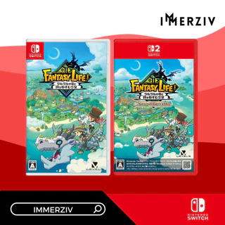 (พร้อมส่ง) SWITCH-2 FANTASY LIFE: THE GIRL WHO STEALS TIME (R2/JP) (GAME) (ENG) (BY IMMERZIV)