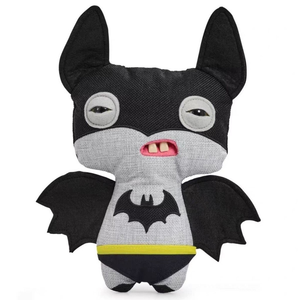 ของแท้ fugler น่ารักฟัน Monster DC Joint Series Batman Superman น่าเกลียดน่ารัก Spoof Plush ตุ๊กตา M