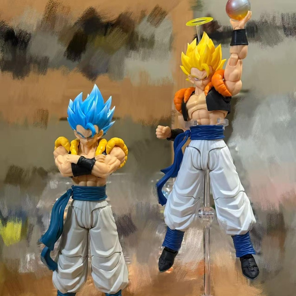 [จัดส่งด่วน] พร้อมสต็อก kamione Downey Moriguchi Mushroom 1/12 SHF Dragon M Ball Gogeta Super Blue S