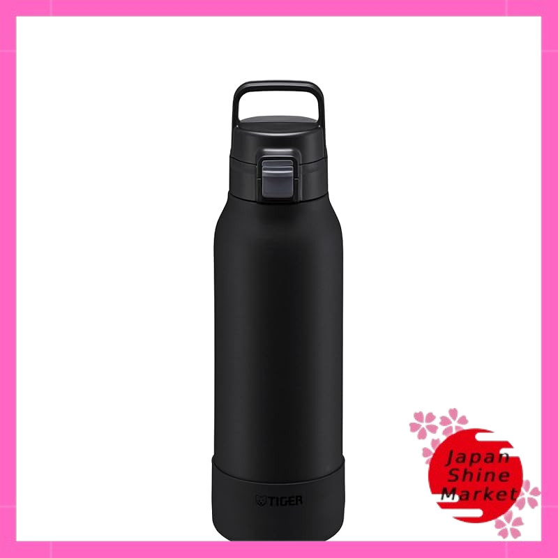Tiger Thermal Flask 1.2 liters with Handle, Easy One-Handed Top-Opening Vacuum Insulated Stainless S