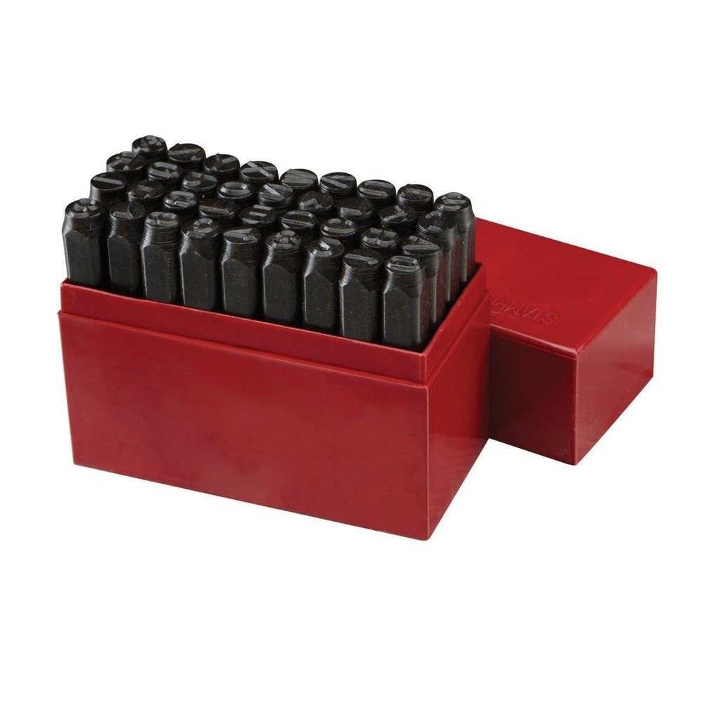 Chong Number Chong 36 Letter Gang Steel Number Letter 36pc Steel Seal Chong Number English Steel Sea