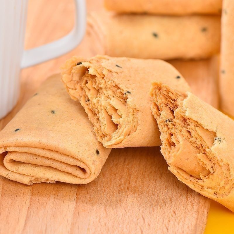 Phoenix Roll Handmade Egg Roll Biscuits Egg Roll Pastry Egg Biscuits Old Man Snacks Full Box Hong Ko