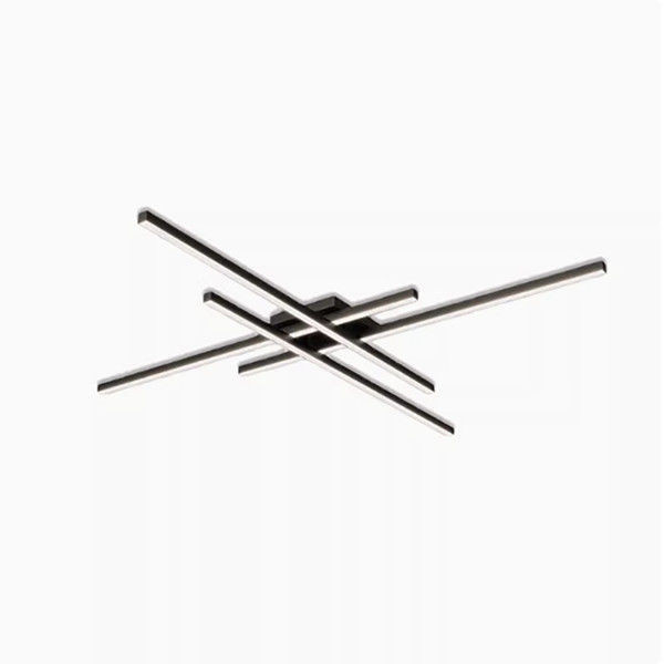 แสงสว่างสไตล์อิตาลีที่สง่างาม เรียบง่ายทันสมัย แสงสร้างสรรค์แถบยาว ไฟหลักในห้องนั่งเล่น โคมไฟเพดาน - รูปที่ 5