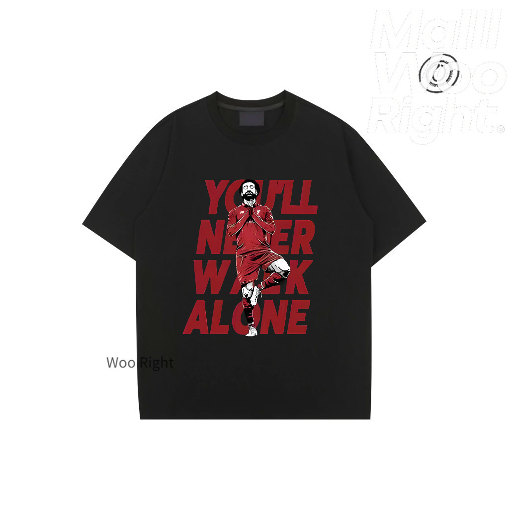 (จัดส่งตลอด 24 ชั่วโมง)Woo Right เสื้อ PREMIER LEAGUE Mohamed Salah Liverpool LFC Firmino สําหรับผู้ชาย และผู้หญิง