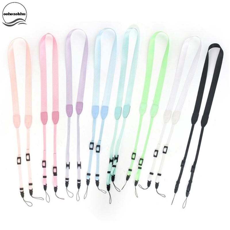 Ooh สายคล้องกล้องไนลอนปรับไหล่คอเข็มขัดสลิง Quick Release สําหรับ DSLR