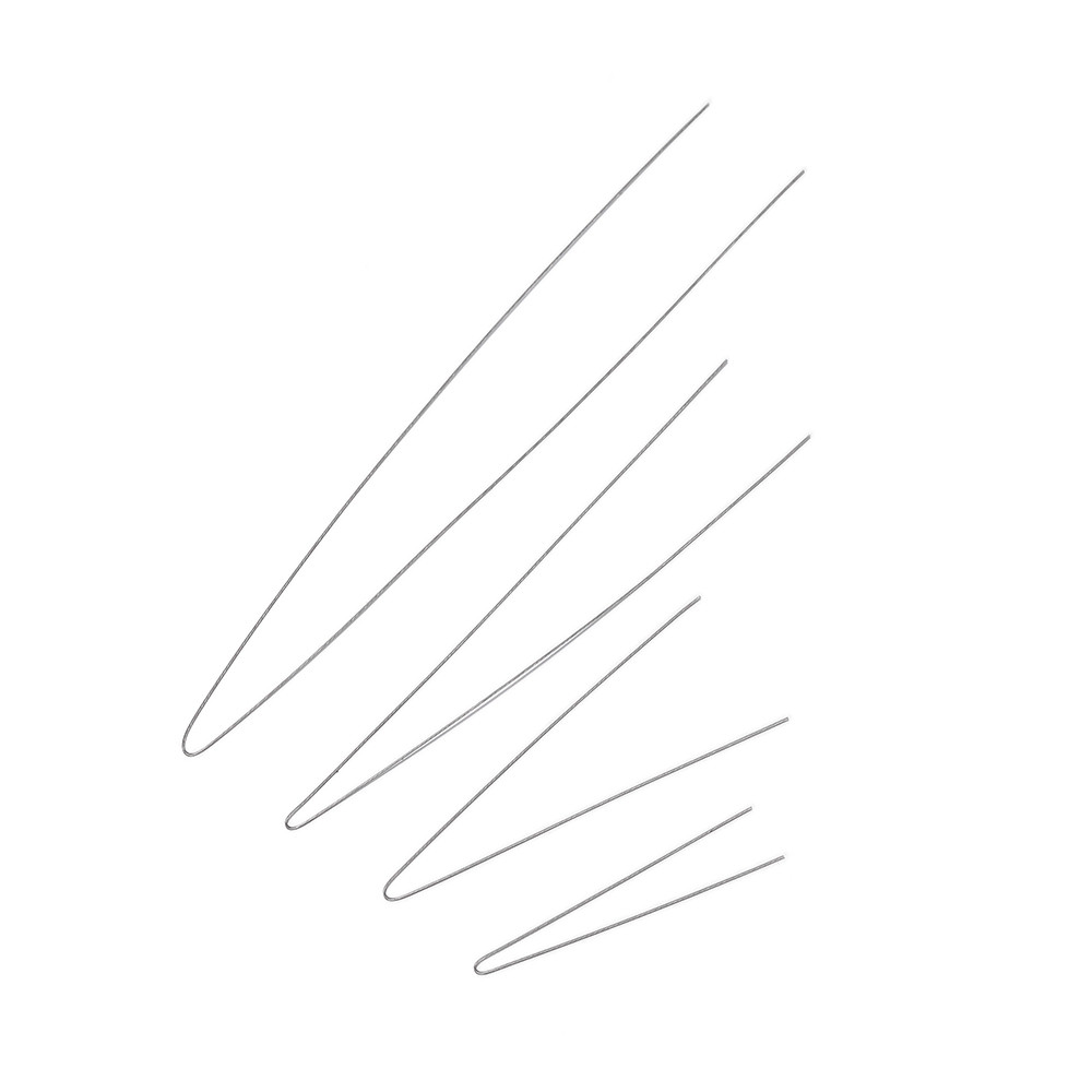 เข็มลูกปัดสแตนเลสสำหรับสร้อยข้อมือและสร้อยคอด้ายลวดเหล็กจากST.KUNKAK