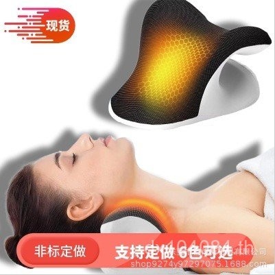 หมอนนวด Traction หมอนนวดเบาะ Self-knotted หนังกระดูกสันหลังส่วนคอ pu Polyurethane ความร้อนความดัน Bu