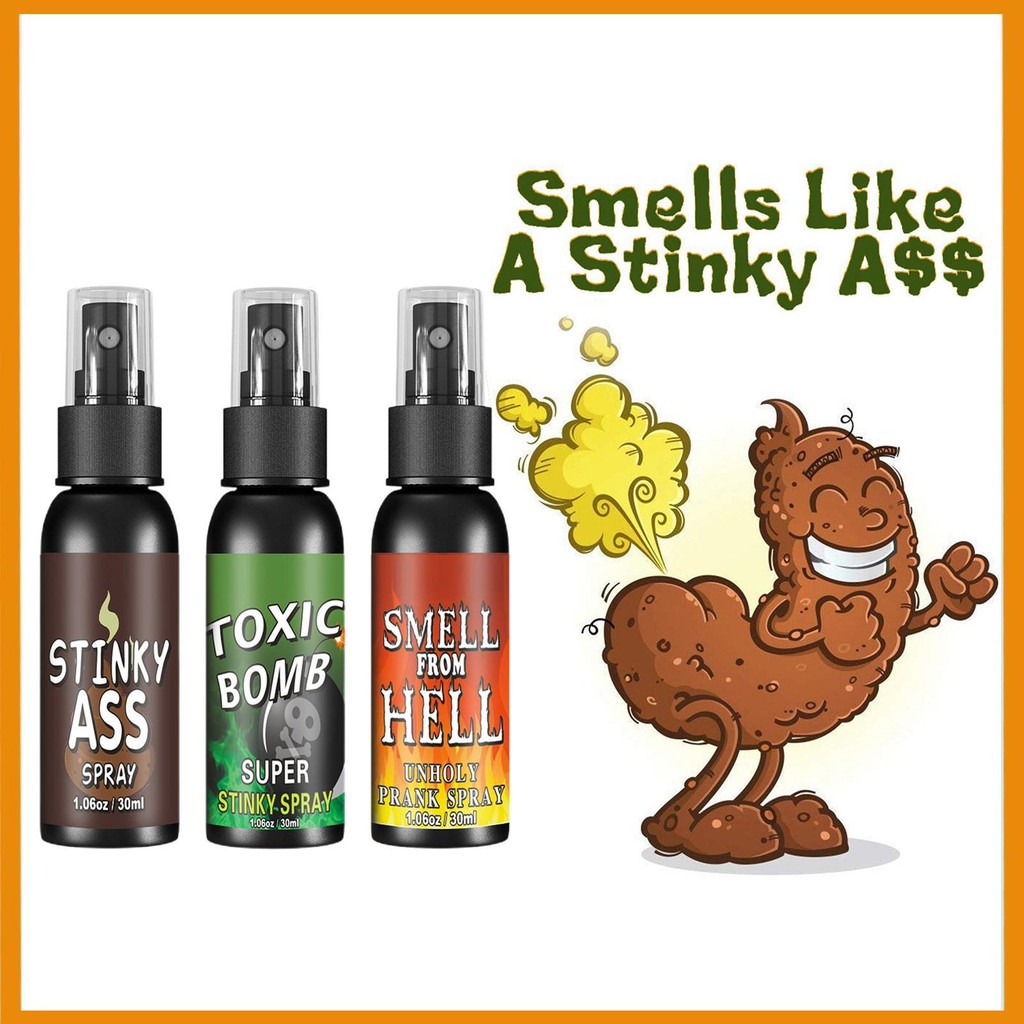 30ML Tricky ผายลมสเปรย์ตลกตลก Tricky Liquid ผายลม Prank ของเล่น Tricky ของเล่น burbth