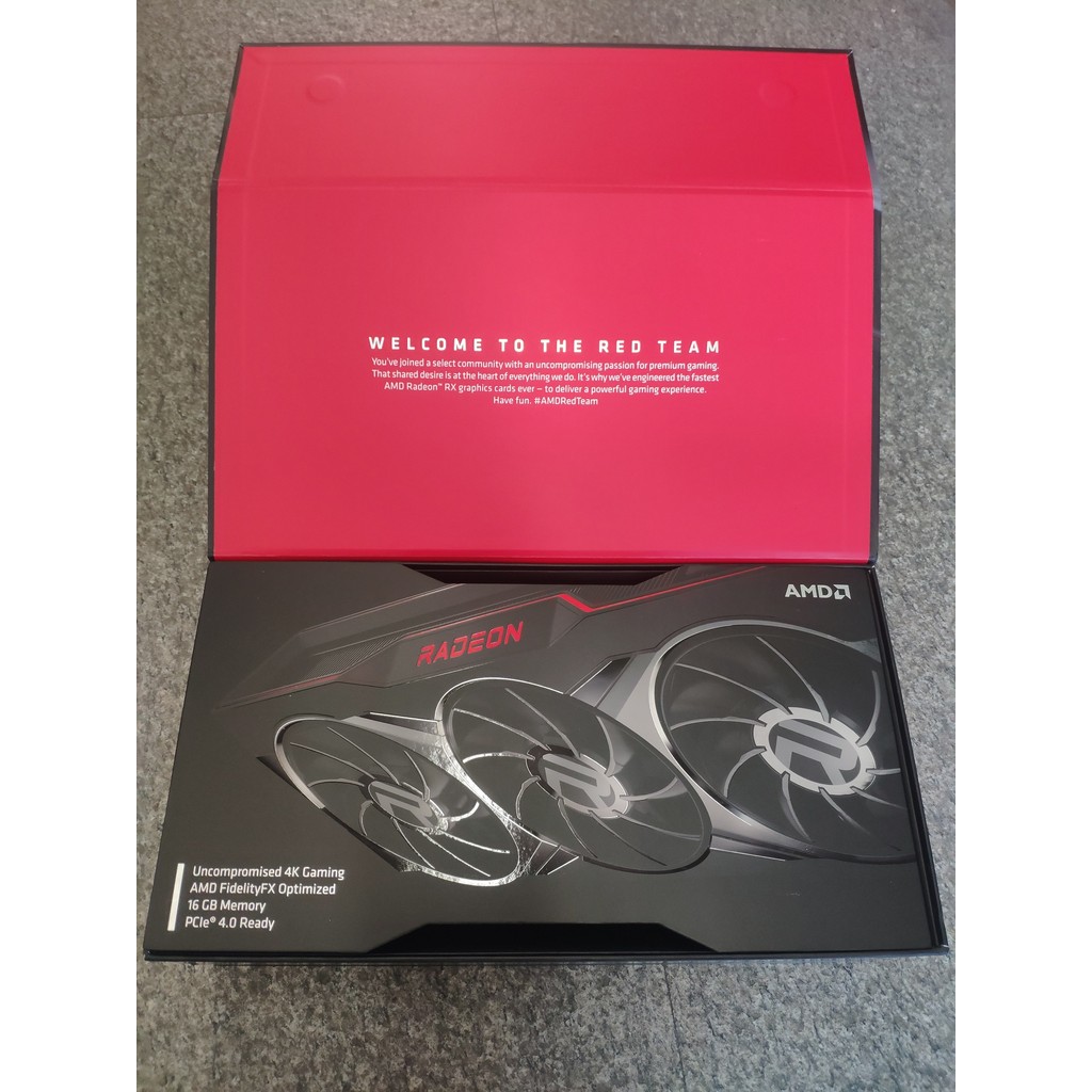 กราฟิกการ์ดเกมเดสก์ท็อป RX6900XT 16G RX6700XT 12G โครงสร้าง AMD RDNA2