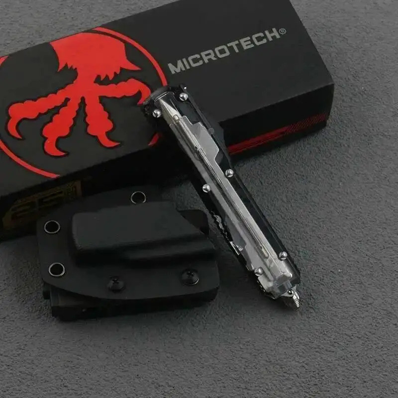 UTX-85 Series MICRO ULTRAUT รุ่นโปร่งใส CNC อลูมิเนียมการบินมัลติฟังก์ชั่น Edc เครื่องมือสําหรับตั้ง