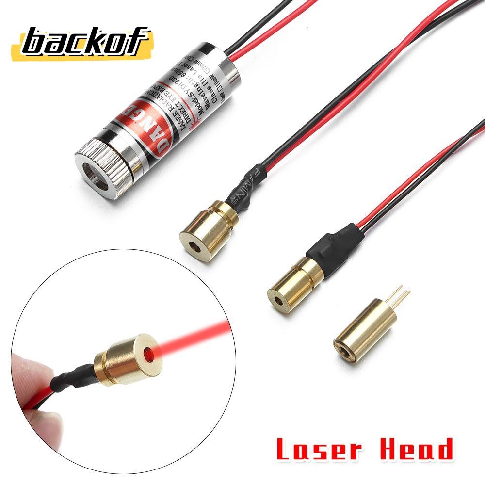 BACKOF Cross Laser 4 รูปแบบ 650nm 5mW อุตสาหกรรม Class โมดูลหัวเลเซอร์