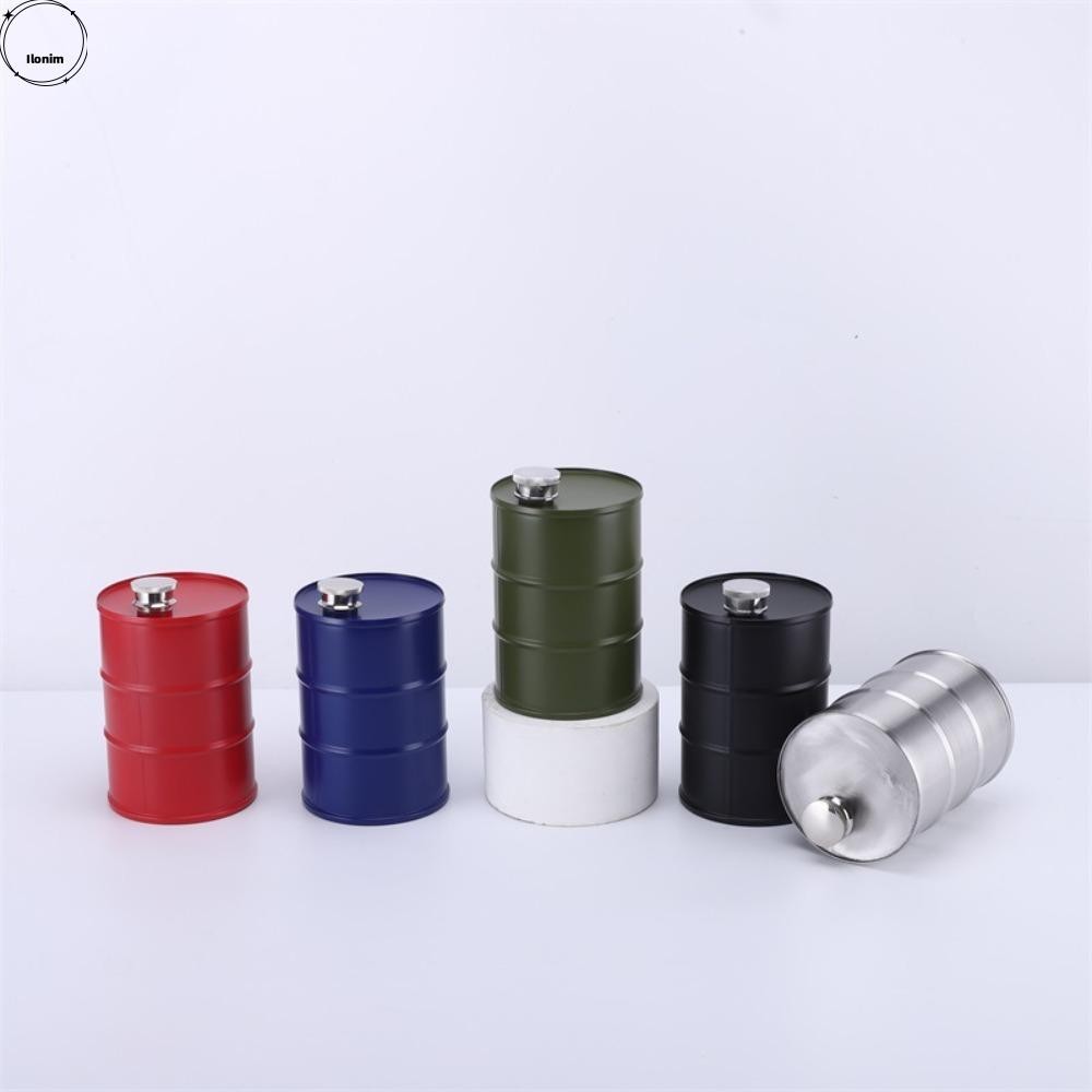 ILONIM 25oz Whisky Flagon สุราแอลกอฮอล์ 304 เหยือกถังน้ํามันสแตนเลสแบบพกพา