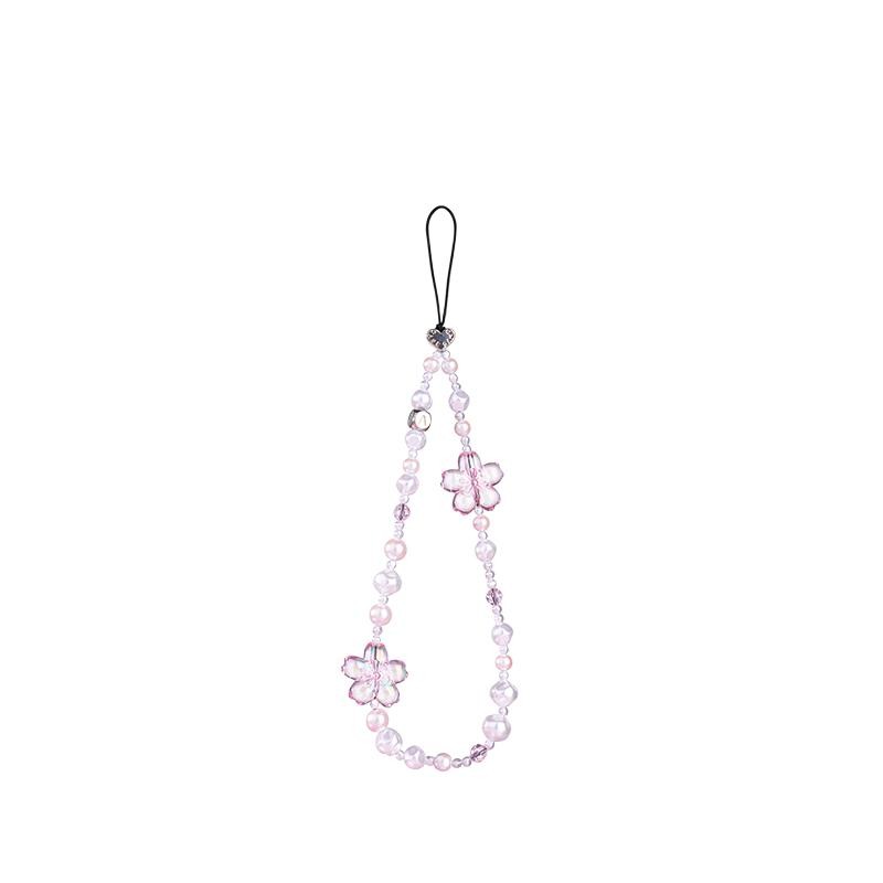 เชือกเส้นเล็กโทรศัพท์มือถือ CASEBANG - สายรัดข้อมือ Sakura Sweetheart เข้ากันได้กับโทรศัพท์มือถือและเคสส่วนใหญ่