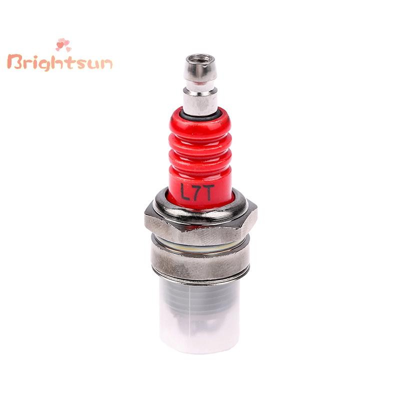 [BT-t] หัวเทียนเสาสามด้าน L7TJC สําหรับเลื่อยยนต์เบนซินและเครื่องตัดแปรงใหม่เครื่องจักรสวนเครื่องตัด