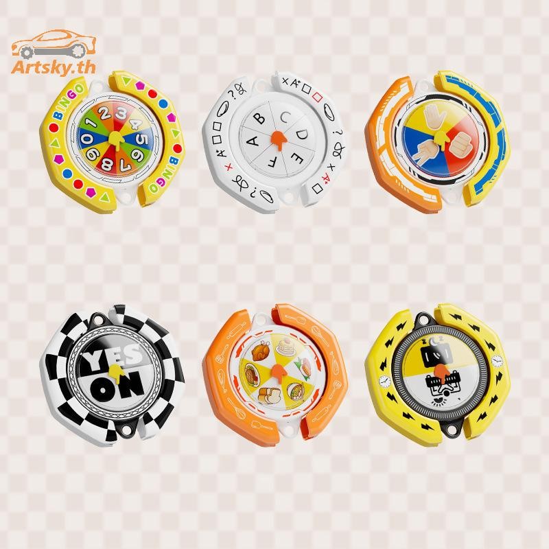 ARS Daily Destiny Roulette Surprise Trend กล่องตาบอดสะสมตัวเลขของเล่นพวงกุญแจของขวัญสําหรับเด็กผู้หญ