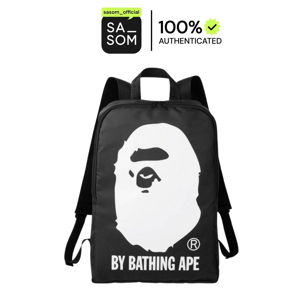 BAPE Backpack Black Monkey Face Bag Collection Mook Book Appendix | ของแท้ ตรวจสอบโดย SASOM