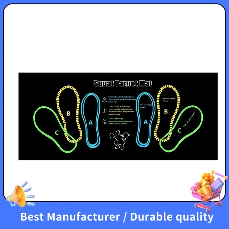 Squat Guide Mat Squat Step Positions เสื่อเข่า Msquat Mat