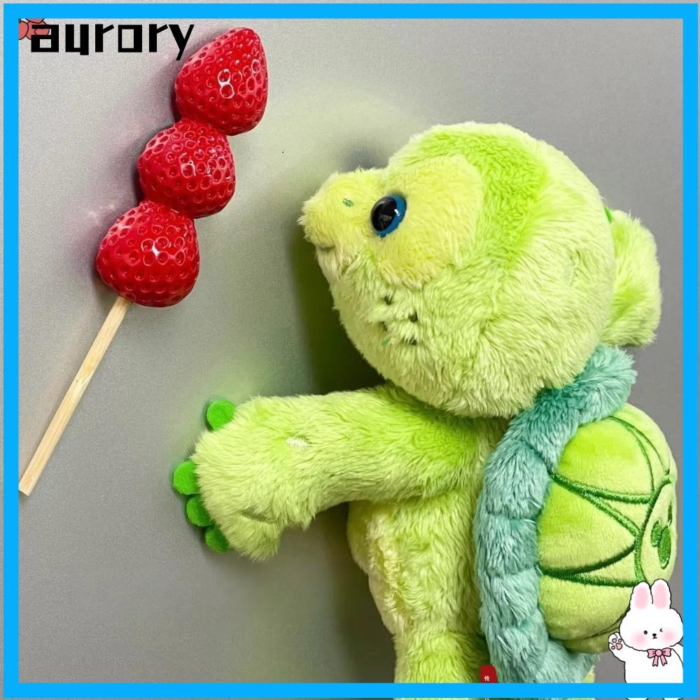 AURORY ตุ๊กตาสัตว์, เต่า Olu Mel Bear Duffy และเพื่อนตุ๊กตาตุ๊กตา, น่ารักนุ่ม Kawaii เต่าทะเลของเล่น