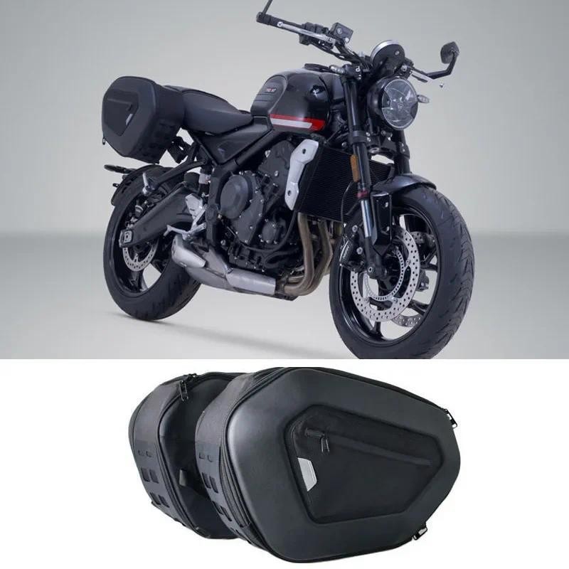ด้านข้างกระเป๋าเดินทาง Journey ชุด 15-20L กระเป๋าเดินทาง Saddlebag สําหรับ Trident 660 2021-2024 รถจักรยานยนต์ Journey กระเป๋าเดินทาง Convien