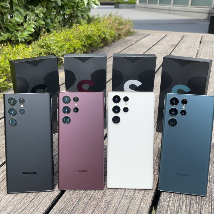 มือสอง Samsung S22Ultra S22 S22+China Travel Full Netcom 5G US Version Hong Kong Version โทรศัพท์มือ