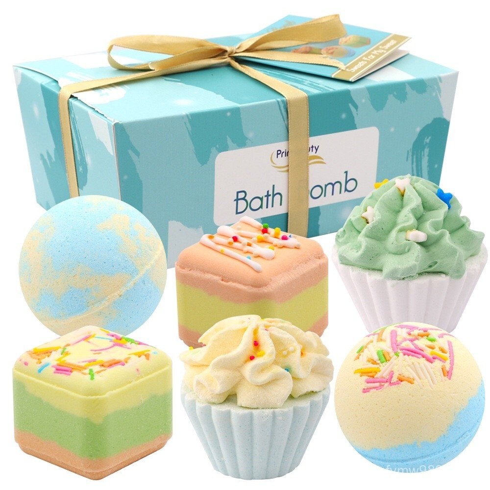 Multi-Bubble Foam Bath Ball Bath Ball Bubble Bath Cake Moisturizing Salt Ball Bath Ball Bubble Bomb 