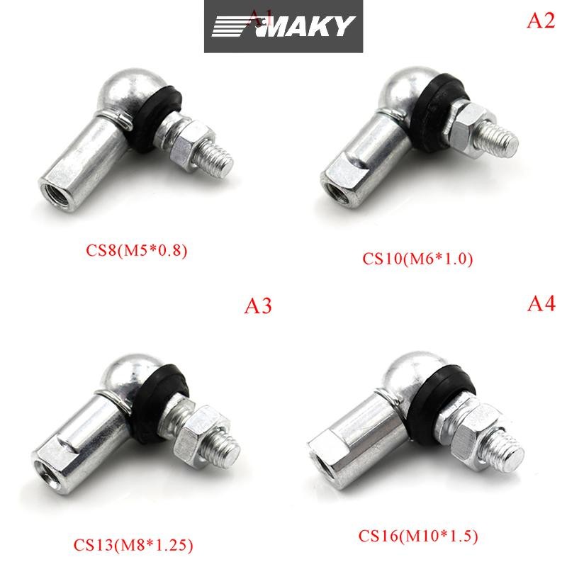 [MAKY] แบริ่งปลายก้านลูกหมาก M5 M6 M8 M10 มุมขวา CS8/CS10/CS13/CS16 TH