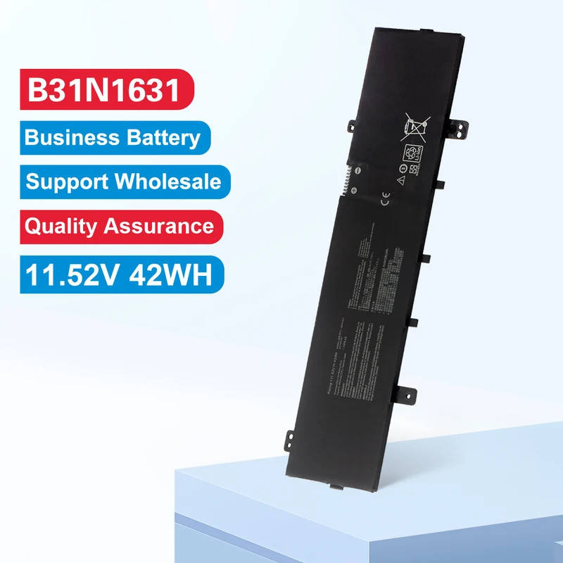 KingSener B31N1631 แบตเตอรี่แล็ปท็อปสําหรับ ASUS VivoBook 15 X505ZA X505BA X505BP F505ZA F505BA X505