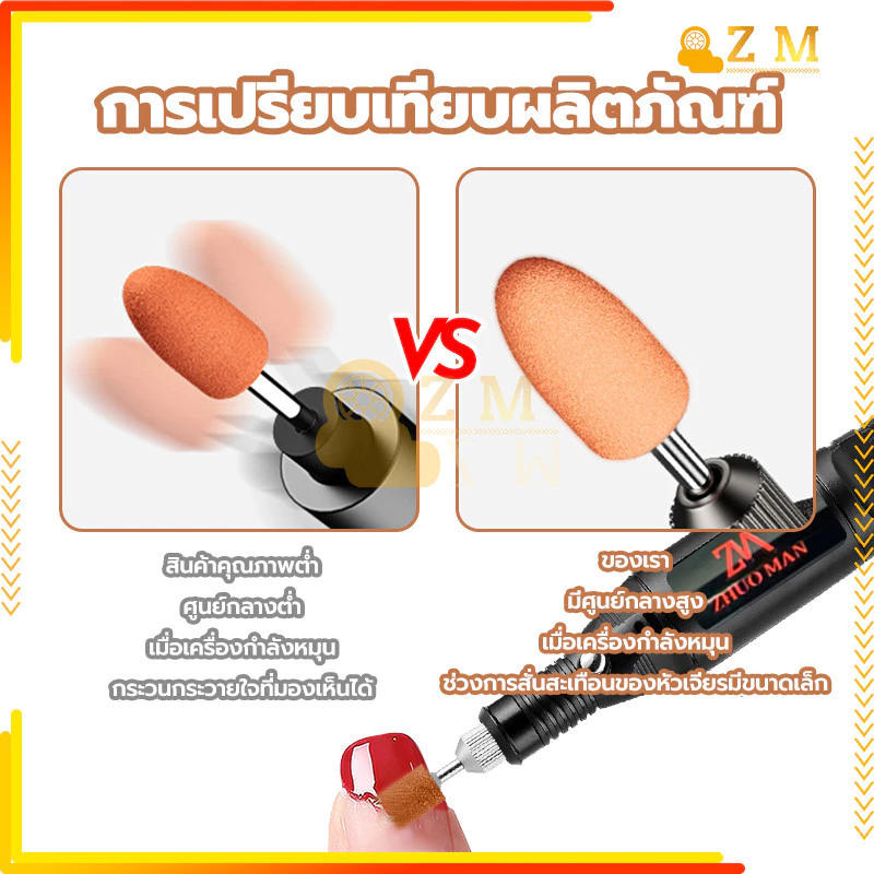 เครื่องเจียร์มินิ ปรับความเร็วได้ พร้อมอุปกรณ์เสริม 24 ชิ้น thumbnail 9