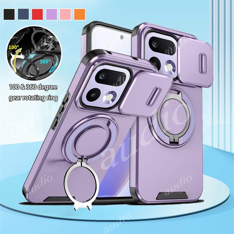 Realme 16T 5Gหรูหราเลื่อนเลนส์กล้องสําหรับRealme 16T 16 Pro Plus 16Pro + 5Gพร้อมแหวนหมุนวงเล็บกันกระ