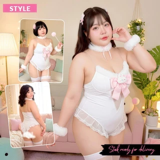 SUPER SEXY ชุดแฟนซีสาวอวบ ไซส์ใหญ่ คอสเพลย์น่ารัก พลัสไซส์ 🌌 สาวอวบ PLUS SIZE SET-0003