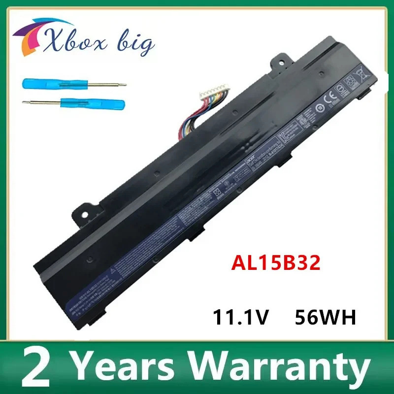 ใหม่ AL15B32 แบตเตอรี่แล็ปท็อปสําหรับ ACER Aspire V15 DG2 V5-591G V5-591 Series T5000-73CF T5000-50H