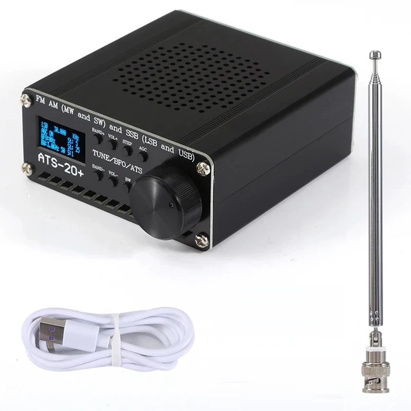 ATS-20+ SI4735 Full Waveband Radios Receiver ความถี่ Modulation AM (MW & SW) SSB (LSB & USB) ครอบคลุ