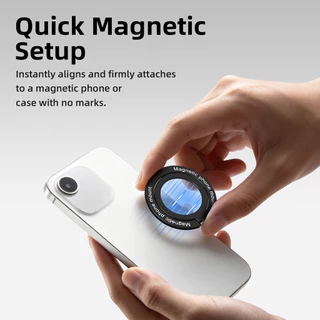 GOOJODOQ Magnetic Phone Stand Compatible with MagSafe 180° Flexible Angle Bare Metal Texture Grip