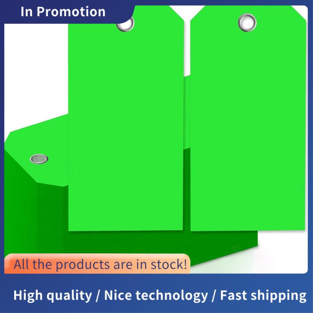 4 3/4In X 2 3/8In Neon Shipping Tags Blank Heavy Duty Hang Tags พร้อมเสริมหลุมเขียนแท็กกระเป๋าเดินทา