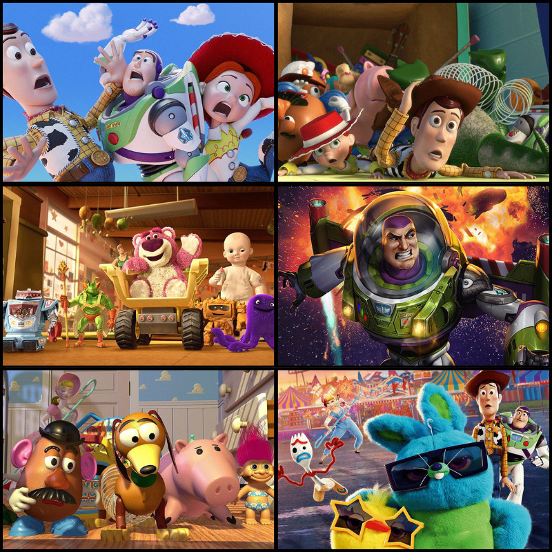 【Toy Story】ปริศนา 300 ~ 1,000 ชิ้น jigsaw puzzle ของเล่น เพื่อการศึกษา ปริศนาการ์ตูน ไม้ 621