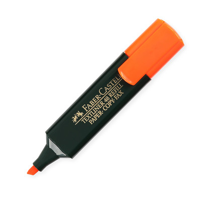 FABER-CASTELL ปากกาเน้นข้อความ สีส้ม