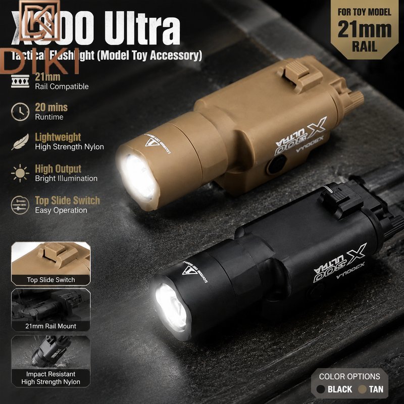 ไฟฉายโลหะแข็ง Led x300u สว่างมาก สำหรับกลางแจ้ง ไฟฉายแรงสูง