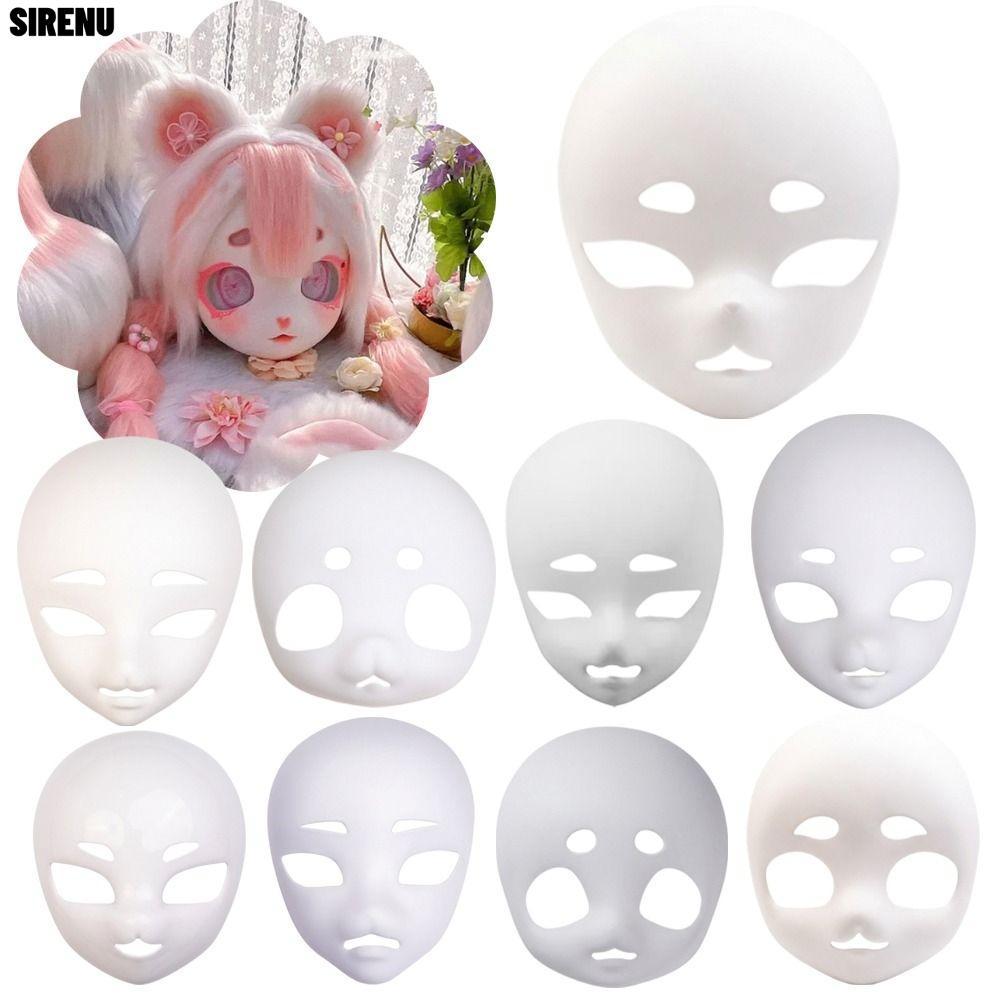 SIRENU Kigurumi Base Beast Skull, สัตว์ DIY Cat Head Skull , คอสเพลย์พลาสติก Furry Anime Party