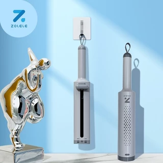 Zolele DM01 Mini mop ไม้ถูพื้น แบบบีบ ขนาดเล็ก พกพาง่าย สําหรับทําความสะอาดกระจก หน้าต่าง โต๊ะ ห้องครัว ห้องน้ํา