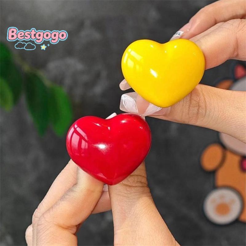 [Bestgogo-t] Handle ห้องน้ํากดปุ่มรูปหัวใจกดถัง Push Switch ห้องน้ําห้องอาบน้ําตกแต่งน้ํากด Flush ปุ่มเครื่องมือบ้าน