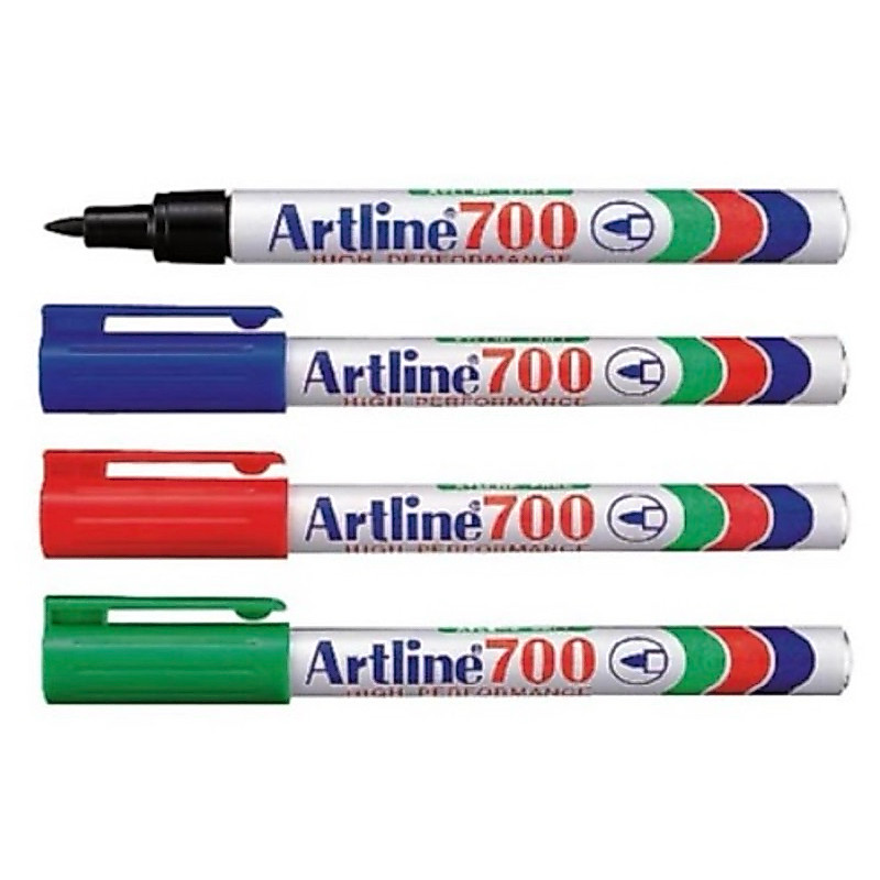 1 ด้าม ปากกาเคมี ลบไม่ได้ ขนาดเส้น 1 มม. ARTLINE 700 EK-700