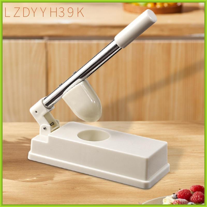 [lzdyyh39k] Press Dumpling Maker Manual Ravioli Former สําหรับร้านอาหาร Cafe Pastry Making