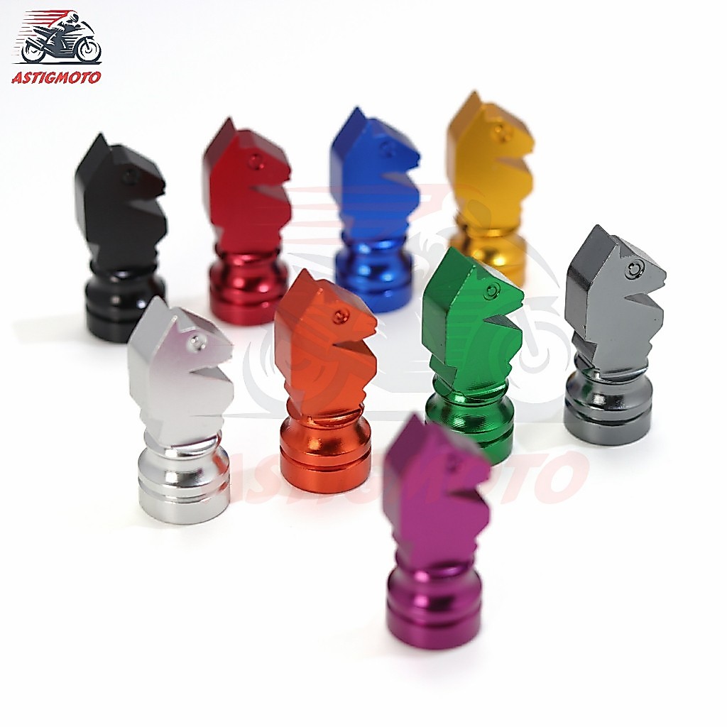 ใหม่ 2 ชิ้น Universal Fit อลูมิเนียมรถจักรยานยนต์ยางวาล์ว Caps ปลั๊ก Airtight ล้อ Stem ฝาครอบอุปกรณ์เสริม