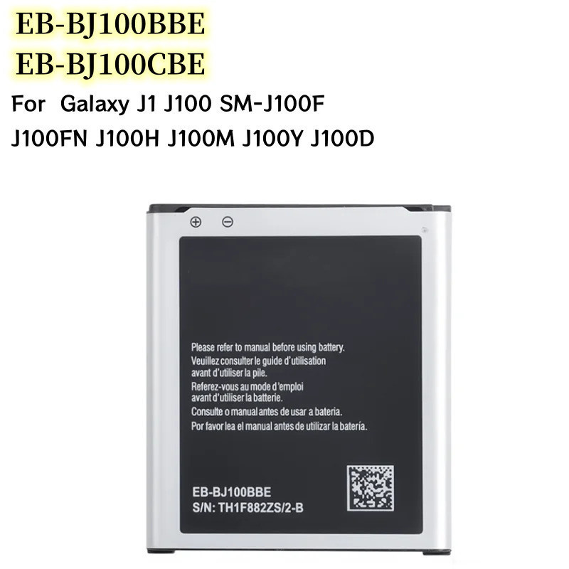 ใหม่ EB-BJ100CBE EB-BJ100BBE แบตเตอรี่ 1850mAh สําหรับ Galaxy J1 J100 SM-J100F J100FN J100H J100M J1