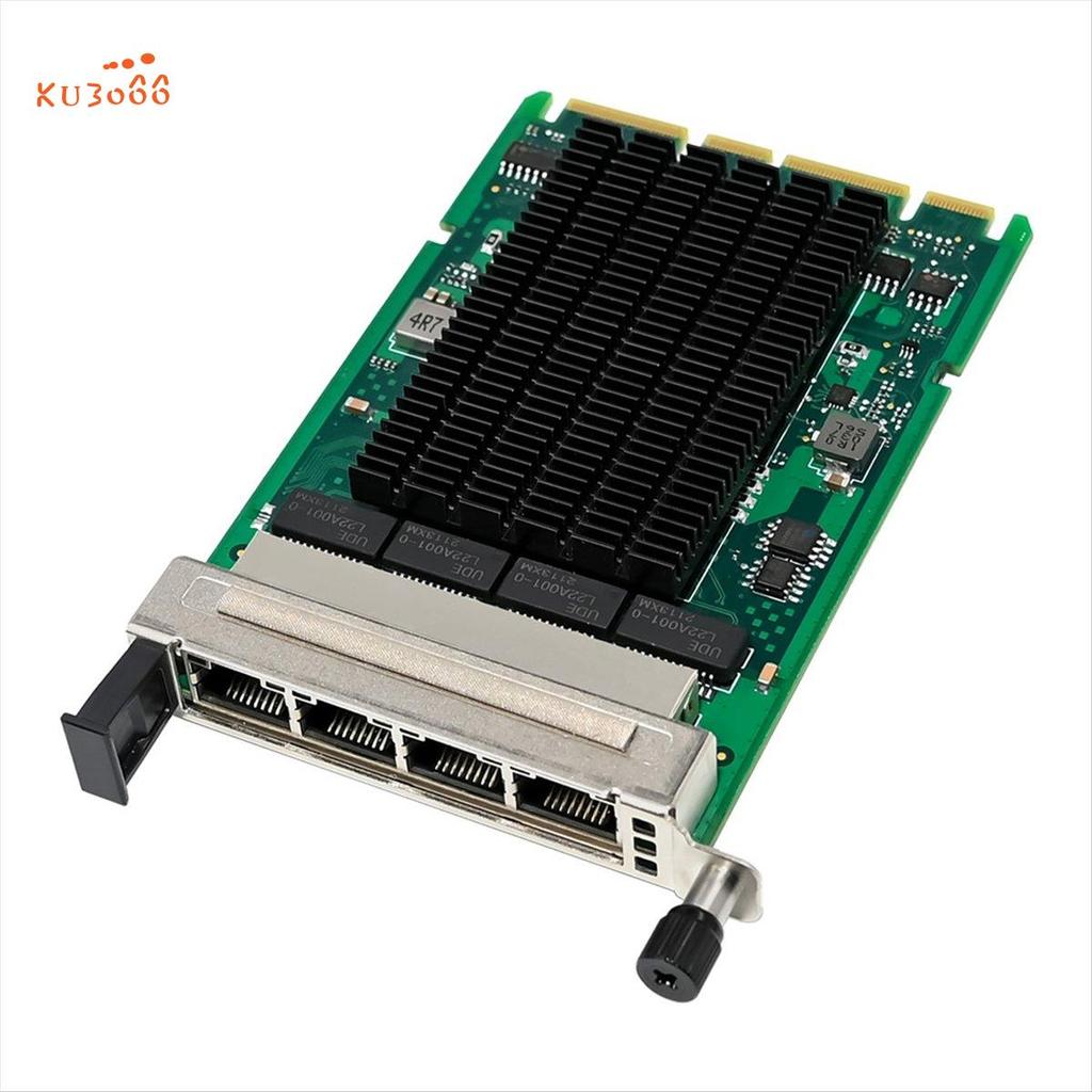 I350-T4 การ์ดเครือข่าย Gigabit 4 พอร์ต RJ45 OCP3.0 I350AM4 การ์ดเครือข่ายเซิร์ฟเวอร์อีเธอร์เน็ตสําหร